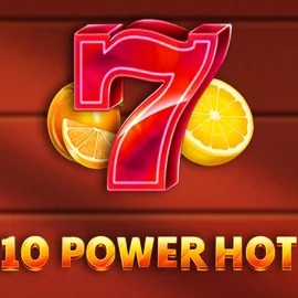 10 Power Hot casino game by Amusnet Interactive – featured logo at Dracula Casino
