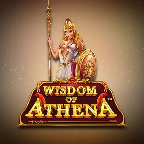 Wisdom of Athena game by Pragmatic Play – logo hosted on Dracula Casino