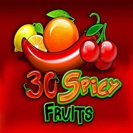 30 Spicy Fruits casino game by Amusnet Interactive – featured logo at Dracula Casino