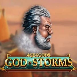 Age Of The Gods: God of Storms logo by Playtech Dracula Casino