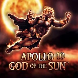 Apollo God of the Sun slot icon by Novomatic, available at Dracula Casino