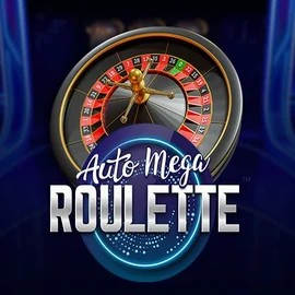 Auto Mega Roulette slot logo by Pragmatic Play at Dracula Casino