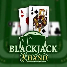 Blackjack 3H (Habanero) slot visual from Habanero available on draculascasino.com