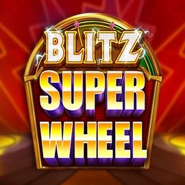 Blitz Super Wheel game by Pragmatic Play – logo hosted on Dracula Casino