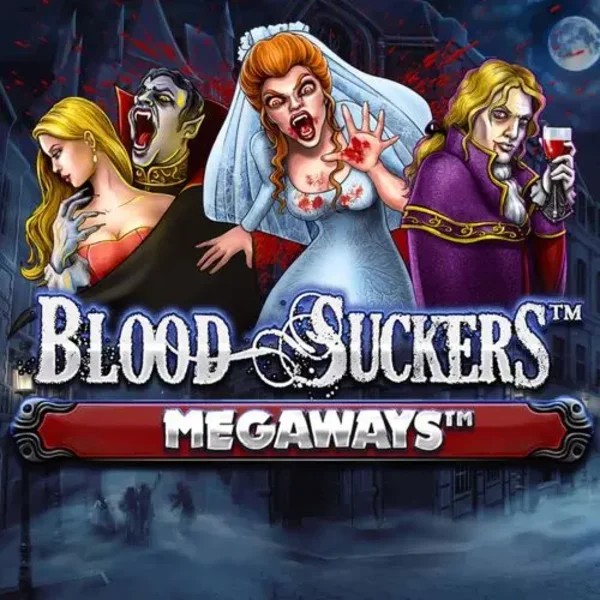 Blood Suckers Megaways online game logo by Red Tiger Gaming on draculascasino.com
