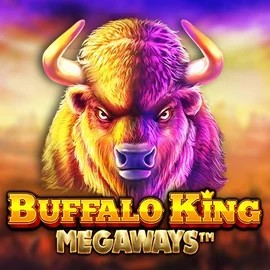 Buffalo King Megaways logo – Slots by Pragmatic Play at Dracula Casino