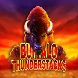 Buffalo Thunderstacks game by Amatic Industries – logo hosted on Dracula Casino