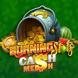 Burning Slots Cash Mesh logo by BF Games at Dracula Casino