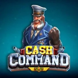 Cash of Command online game logo by Play'n GO on draculascasino.com