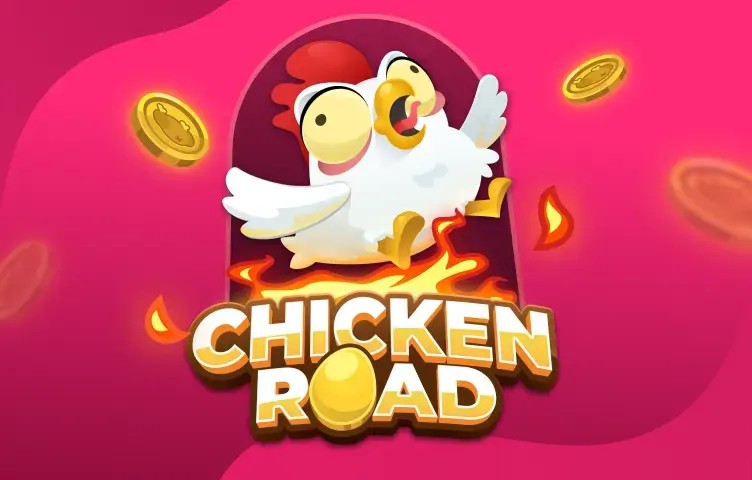 Chicken Road by InOut, showcased at draculascasino.com – game logo