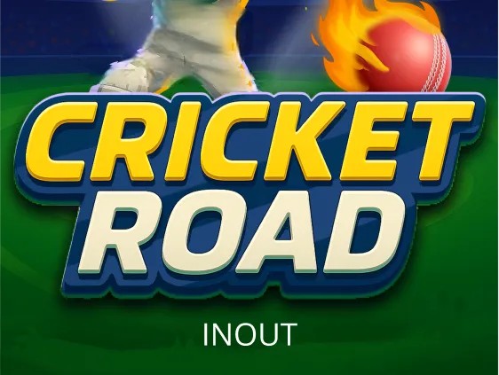 Cricket Road online game logo by InOut on draculascasino.com