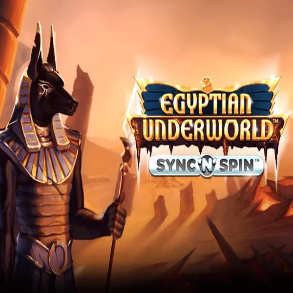 Egyptian Underworld casino game by Greentube – featured logo at Dracula Casino