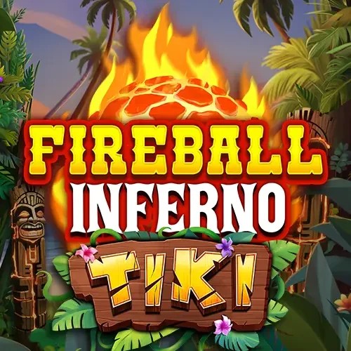 Fireball Inferno Tiki game by NetEnt – logo hosted on Dracula Casino