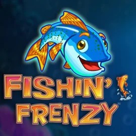 Fishin Frenzy slot visual from Blueprint Gaming available on draculascasino.com