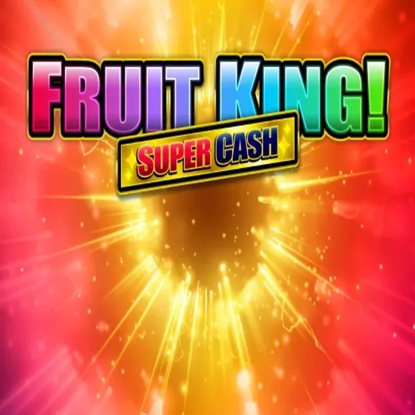 Official Slots logo: Fruit King Super Cash by Greentube at Dracula Casino