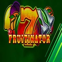 Fruitinator Jackpot King game by Blueprint Gaming – logo hosted on Dracula Casino
