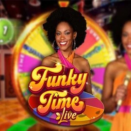 Funky Time logo – Live Casino by Evolution at Dracula Casino