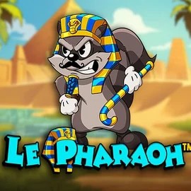 Le Pharaoh by Hacksaw Gaming, showcased at draculascasino.com – game logo