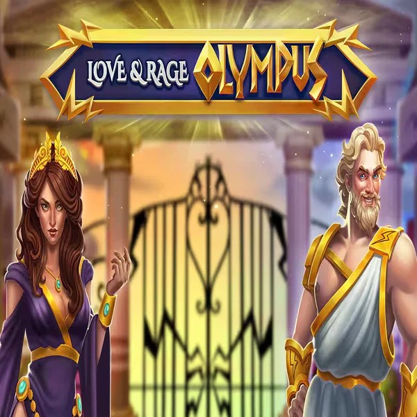 Love and Rage Olympus slot visual from Greentube available on draculascasino.com