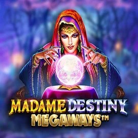 Madame Destiny Megaways logo – Slots by Pragmatic Play at Dracula Casino