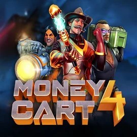 Money Cart 4 slot logo by Relax Gaming at Dracula Casino