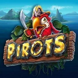 Pirots logo by ELK Studios at Dracula Casino
