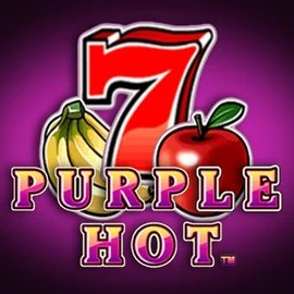 Purple Hot slot logo by Origins at Dracula Casino