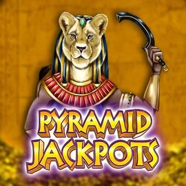 Try Pyramid Jackpots slot by King Show Games on draculascasino.com – logo image