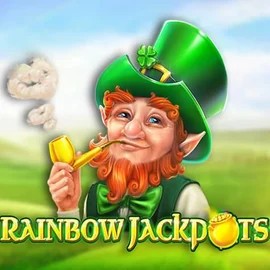 Rainbow Jackpots casino game by Red Tiger Gaming – featured logo at Dracula Casino