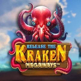 Release the Kraken Megaways by Pragmatic Play, showcased at draculascasino.com – game logo