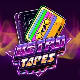 Retro Tapes logo by Push Gaming Dracula Casino