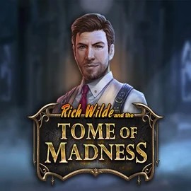 Tome of Madness logo by Play'n GO at Dracula Casino