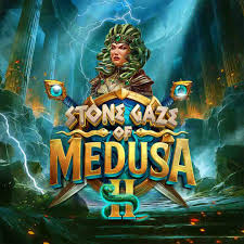 Stone Gaze of Medusa 2 online game logo by Stakelogic on draculascasino.com