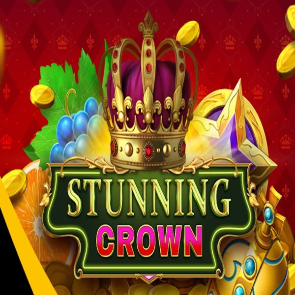 Play the Stunning Crown slot by BF Games on Dracula Casino