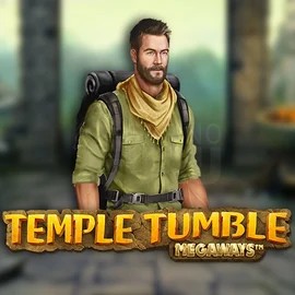 Temple Tumble Megaways casino game by Relax Gaming – featured logo at Dracula Casino