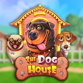 The Dog House online game logo by Pragmatic Play on draculascasino.com