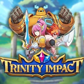 Trinity Impact casino game by Play'n GO – featured logo at Dracula Casino
