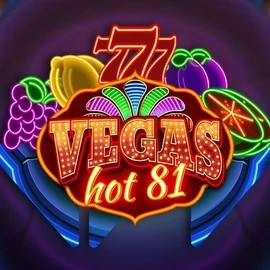 Vegas Hot 81 online game logo by Wazdan on draculascasino.com