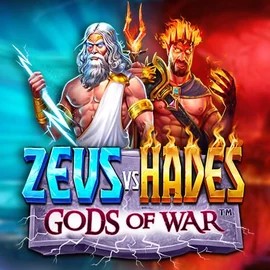 Official Slots logo: Zeus vs Hades: Gods of War by Pragmatic Play at Dracula Casino